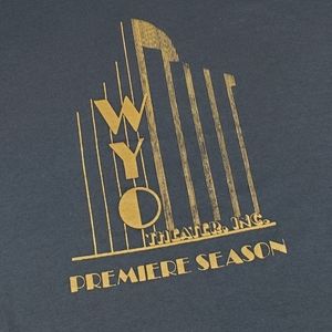 Vintage WYO Theater Premiere Season Shirt Wyoming WY Screen Stars